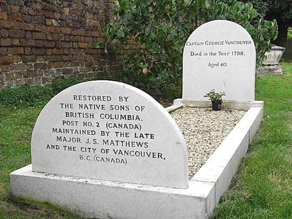 Vancouvers Grave